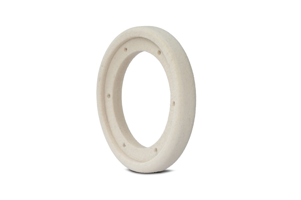 Industrial Felt Washers manufactured for vibration control, cushioning and wear protection.