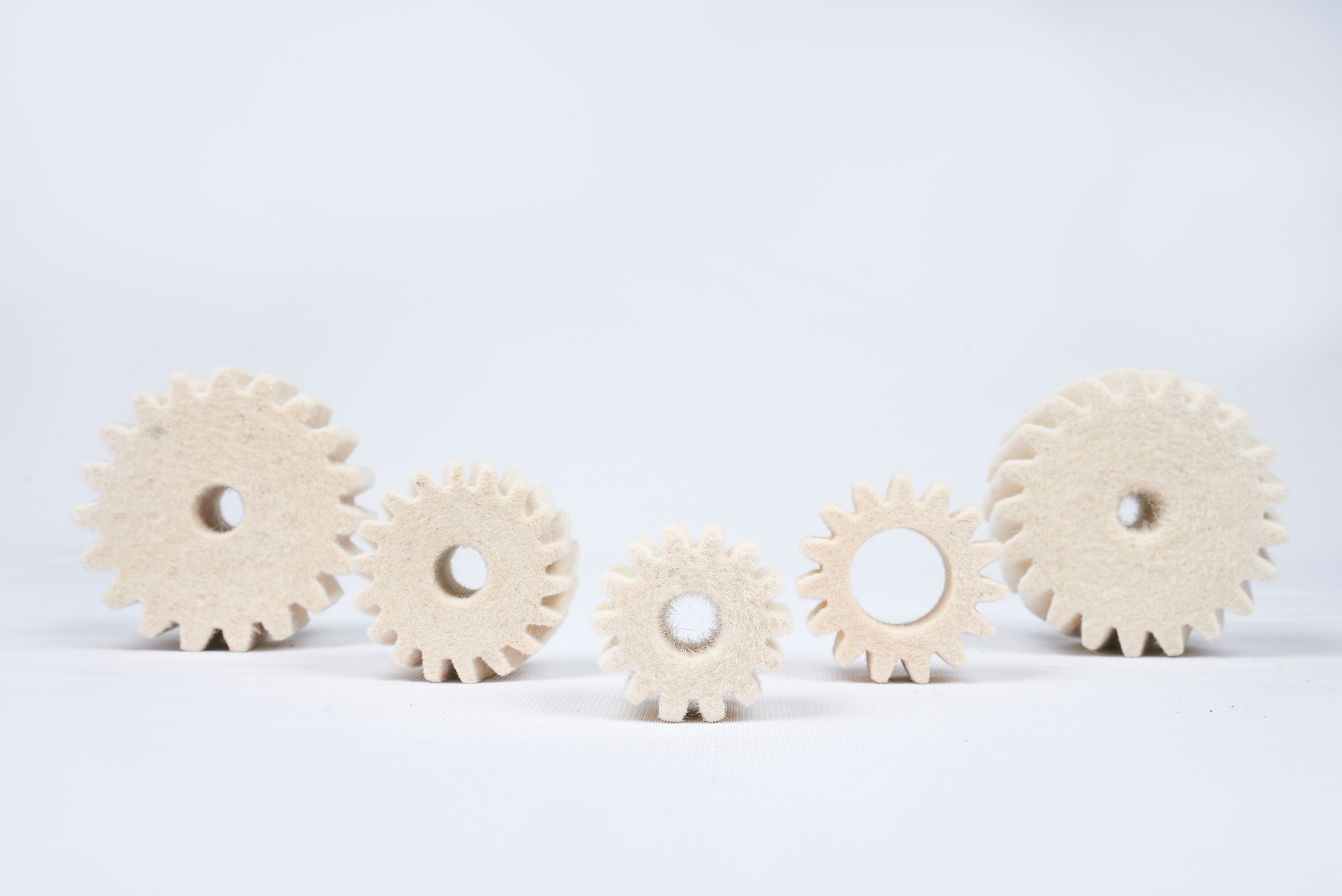 Felt Gears for Rack & Pinion