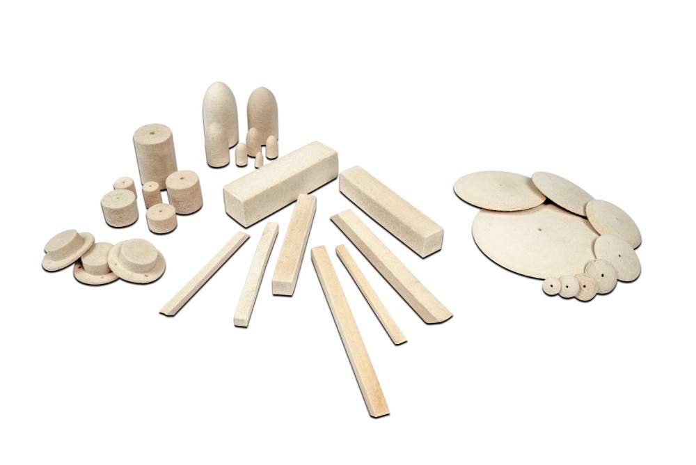Jewellery Polishing Felt Wheels for precision polishing and fine surface finishing.