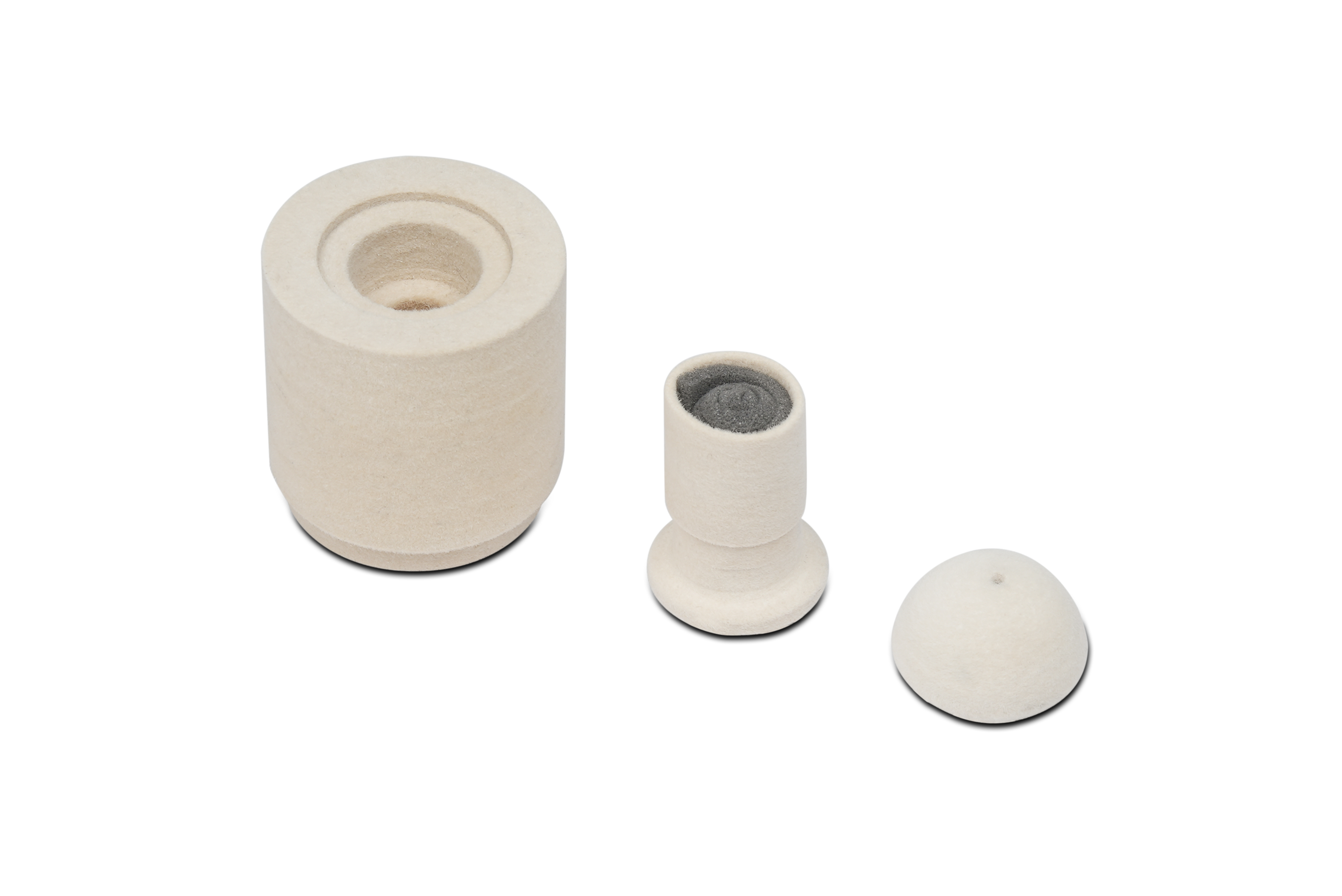 Premium Felt Flap Wheels manufactured for precision polishing and surface finishing applications.
